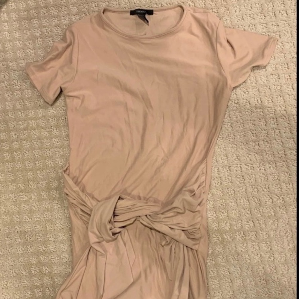 Tie waist dress